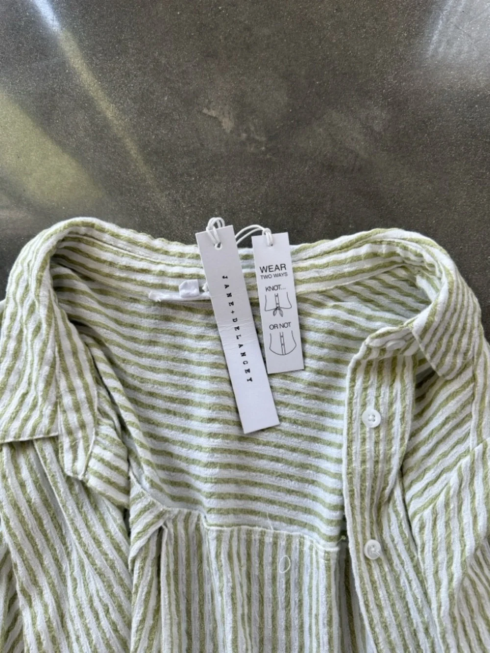 Jane and Delancey Stripped Shirt - Picture 3 of 9